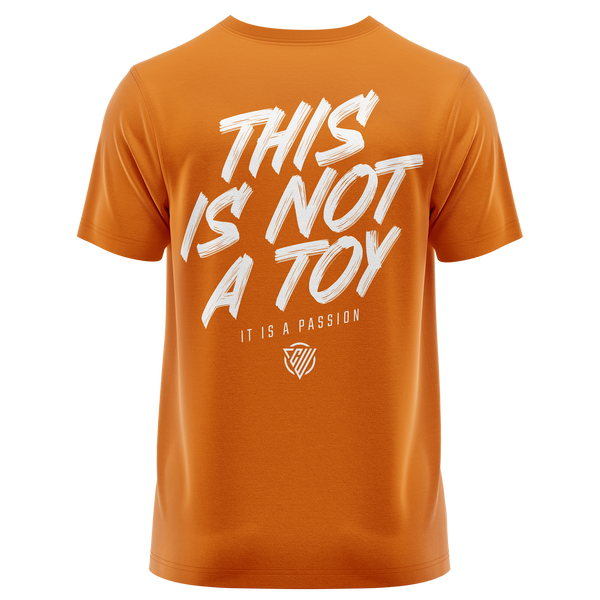 Not a toy Shirt (orange) für RC Modellbauer
