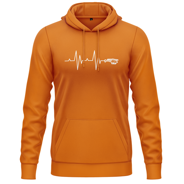 3D Heli Heartbeat Hoodie