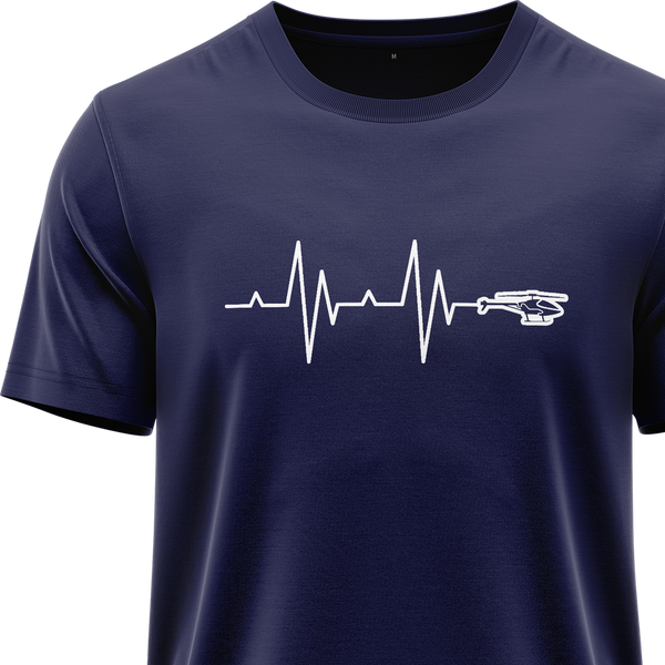 3D Heli Heartbeat Shirt