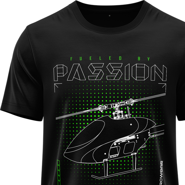 3D Heli Passion Shirt (Neon) Shirt RC-WEAR