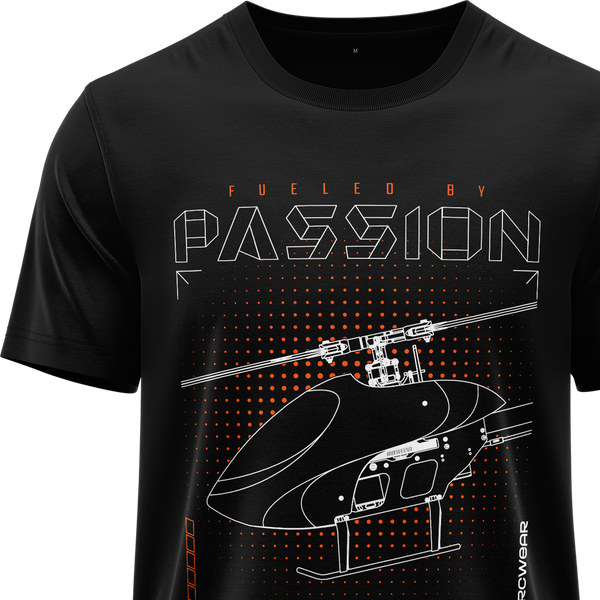 3D Heli Passion Shirt (Neon) Shirt RC-WEAR