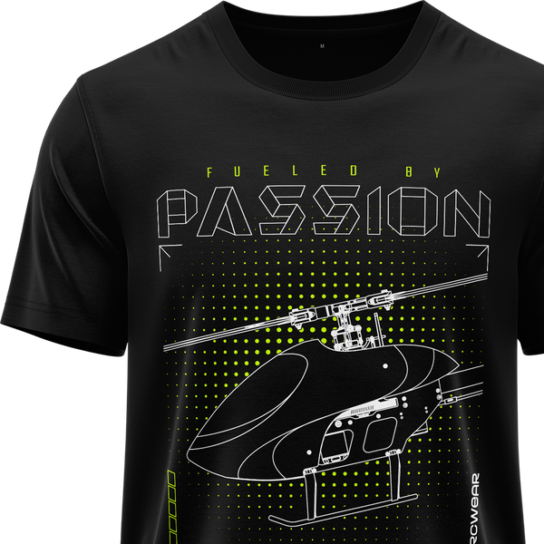 3D Heli Passion Shirt (Neon) Shirt RC-WEAR