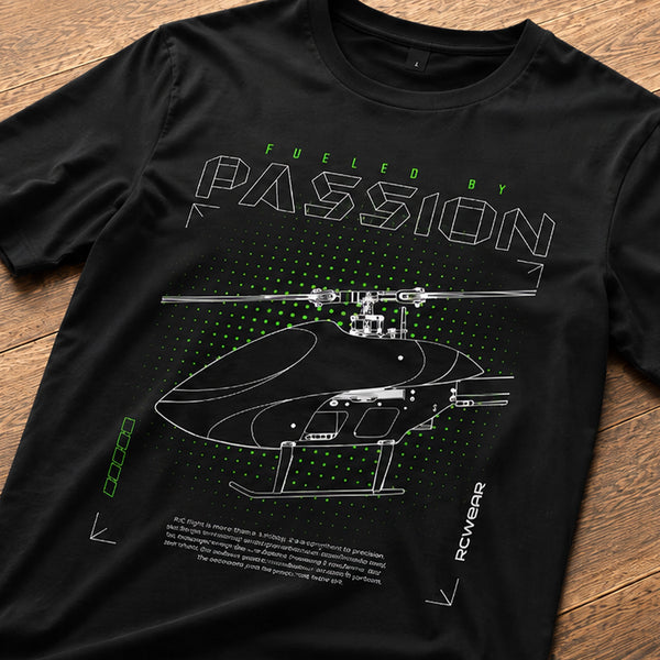3D Heli Passion Shirt OUTLET (Neon Green)
