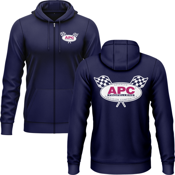APC Propellers Zip-Up Hoodie (B)