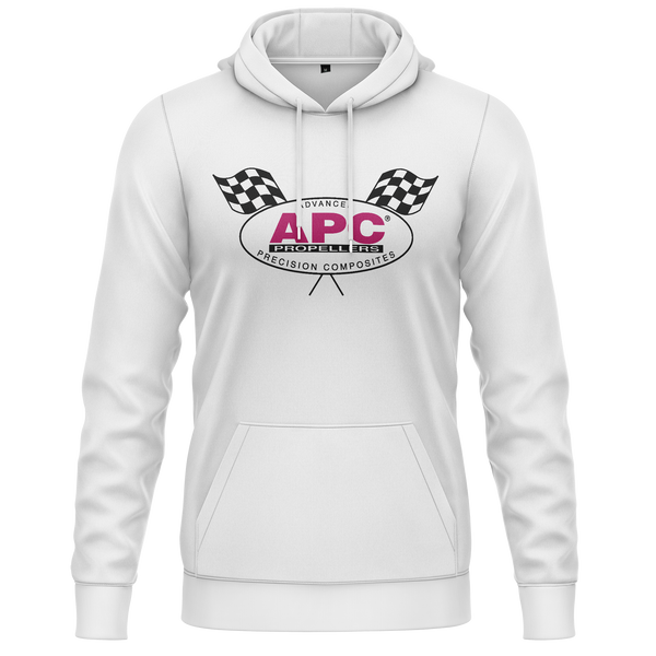 APC Propellers Hoodie (C) Hoodie RC-WEAR White-Black XS