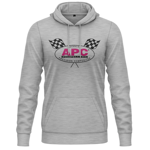 APC Propellers Hoodie (C) Hoodie RC-WEAR Grey-Black XS
