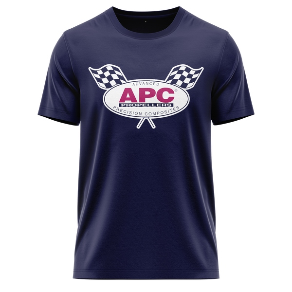 APC Propellers Shirt (C) Shirt RC-WEAR Navy-White XS