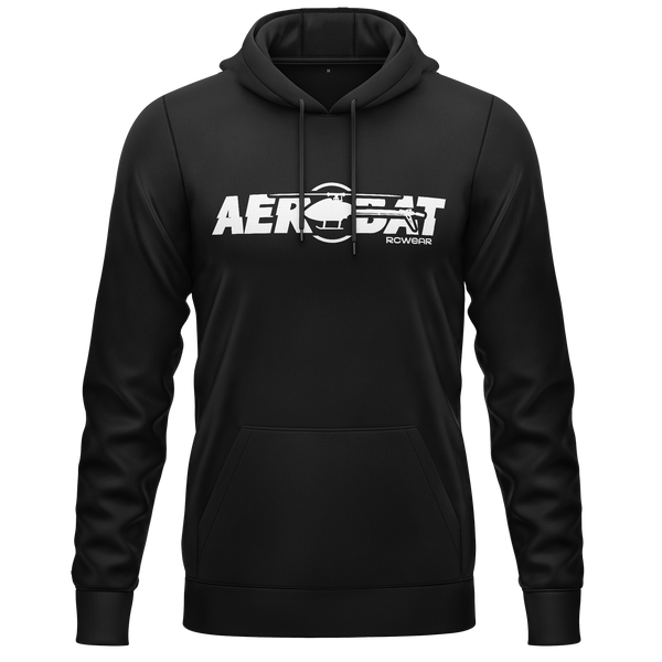 Heli Aerobat Hoodie Hoodie RC-WEAR Black-White XS