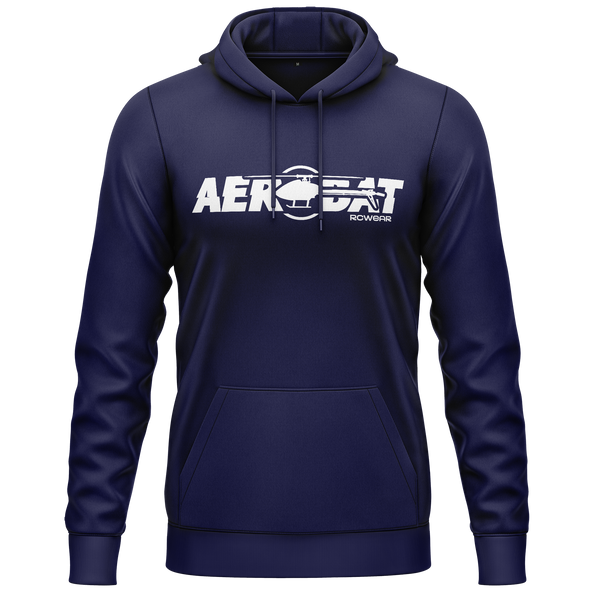 Heli Aerobat Hoodie Hoodie RC-WEAR Navy-White XS