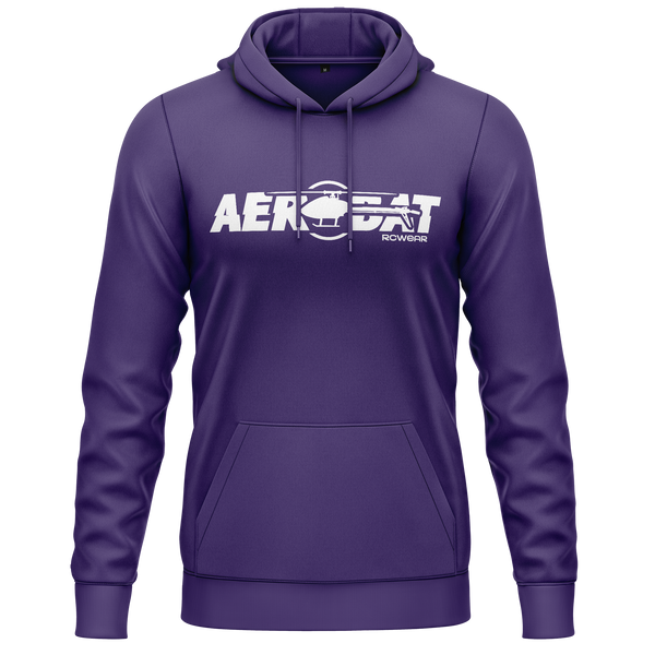 Heli Aerobat Hoodie Hoodie RC-WEAR Violet-White XS