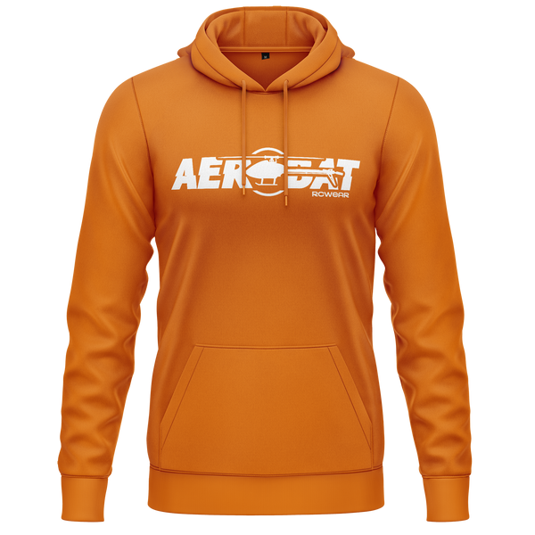 Heli Aerobat Hoodie Hoodie RC-WEAR Orange-White XS