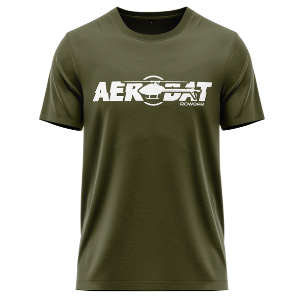Heli Aerobat Shirt Shirt RC-WEAR Army-White XS