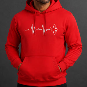 Kunstflugzeug Heartbeat Hoodie Hoodie RC-WEAR