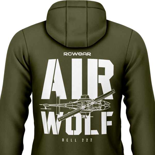 Airwolf Bell 222 Hoodie (B) Hoodie RC-WEAR