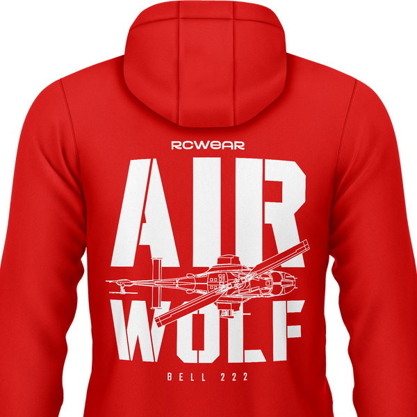 Airwolf Bell 222 Hoodie (B)