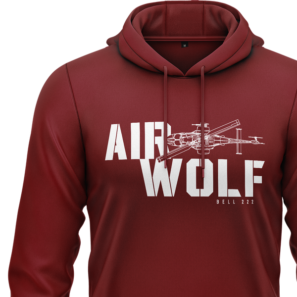 Airwolf Bell 222 Hoodie (C) Hoodie RC-WEAR