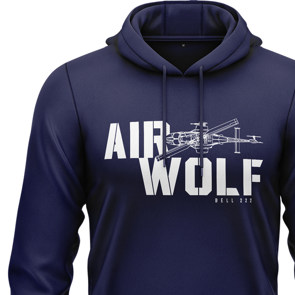 Airwolf Bell 222 Hoodie (C) Hoodie RC-WEAR