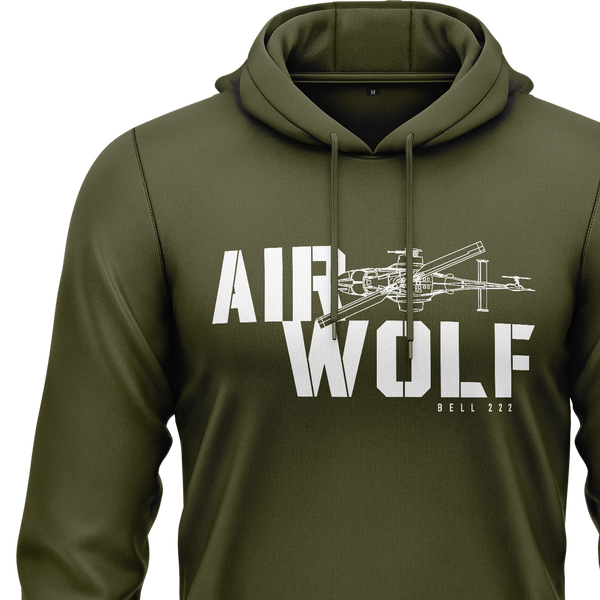 Airwolf Bell 222 Hoodie (C) Hoodie RC-WEAR