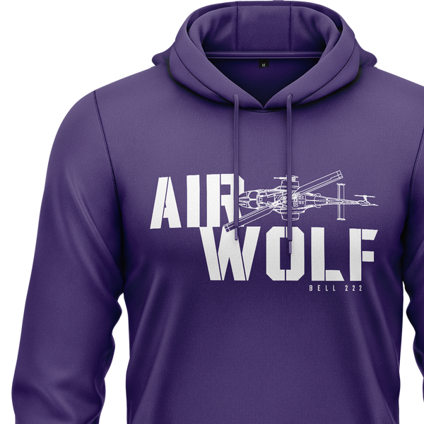 Airwolf Bell 222 Hoodie (C) Hoodie RC-WEAR