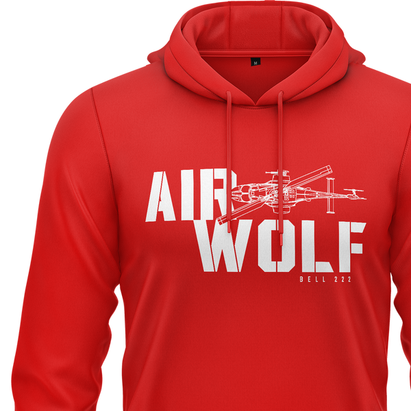 Airwolf Bell 222 Hoodie (C)
