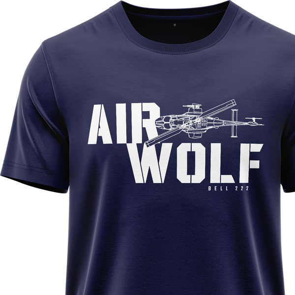 Airwolf Bell 222 Shirt (C) Shirt RC-WEAR