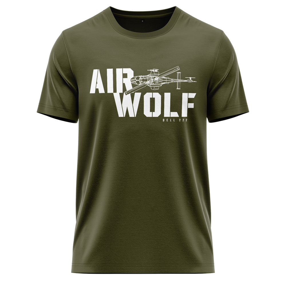 Airwolf Bell 222 Shirt (C)