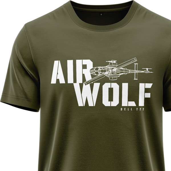 Airwolf Bell 222 Shirt (C) Shirt RC-WEAR