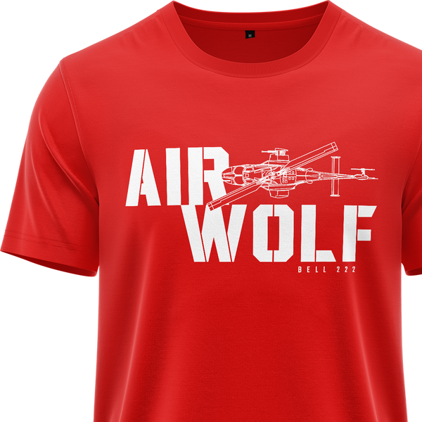Airwolf Bell 222 Shirt (C)