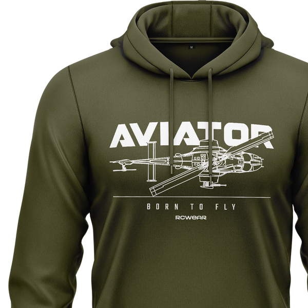 Aviator Helicopter BC Hoodie