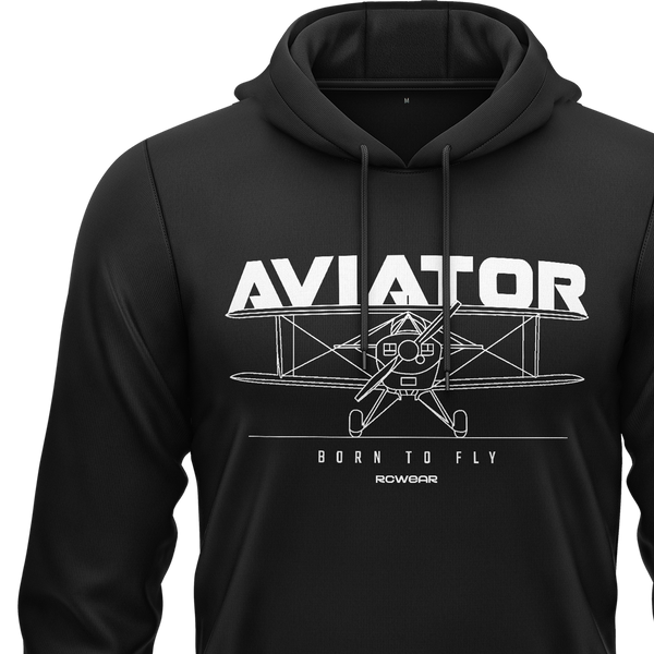Aviator Biplane BC Hoodie