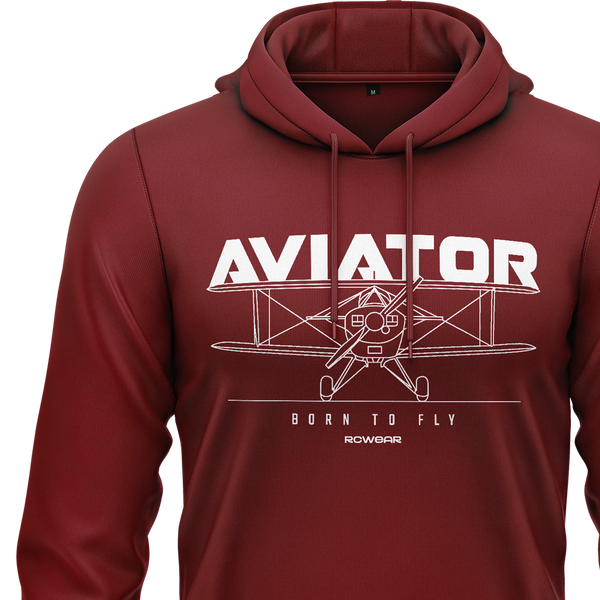 Aviator Biplane BC Hoodie