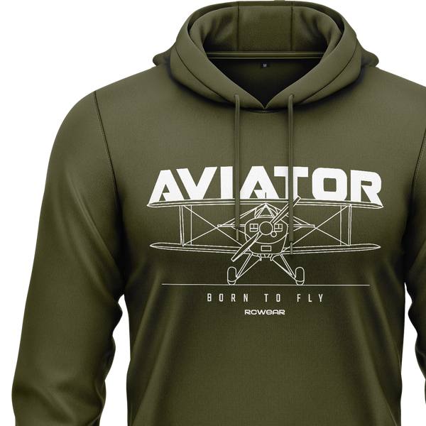 Aviator Biplane BC Hoodie