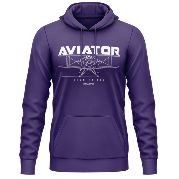 Aviator Biplane BC Hoodie