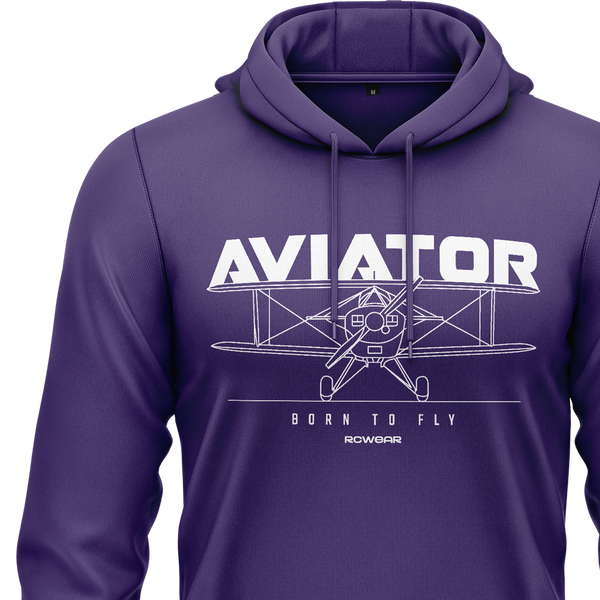 Aviator Biplane BC Hoodie