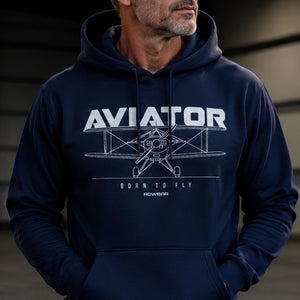 Aviator Biplane BC Hoodie Hoodie RC-WEAR