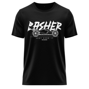 Basher Buggy Glitch BC Shirt Shirt RC-WEAR Black-White XS