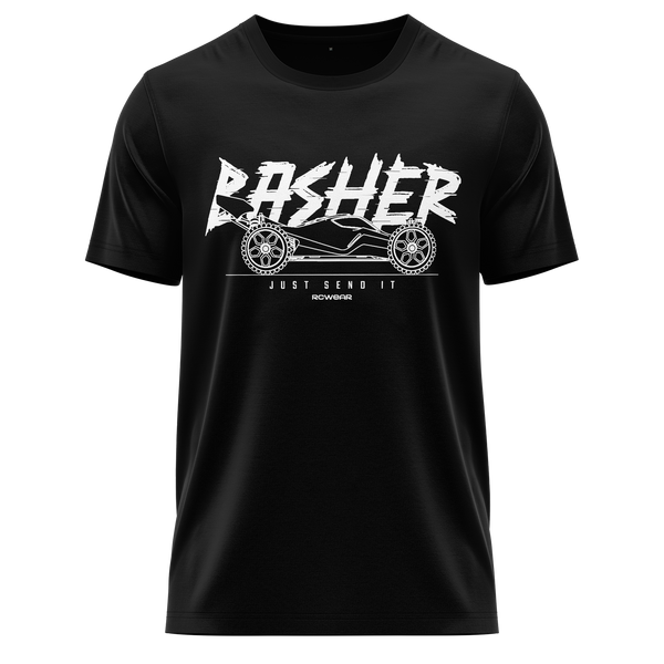 Basher Buggy Glitch BC Shirt Shirt RC-WEAR Black-White XS