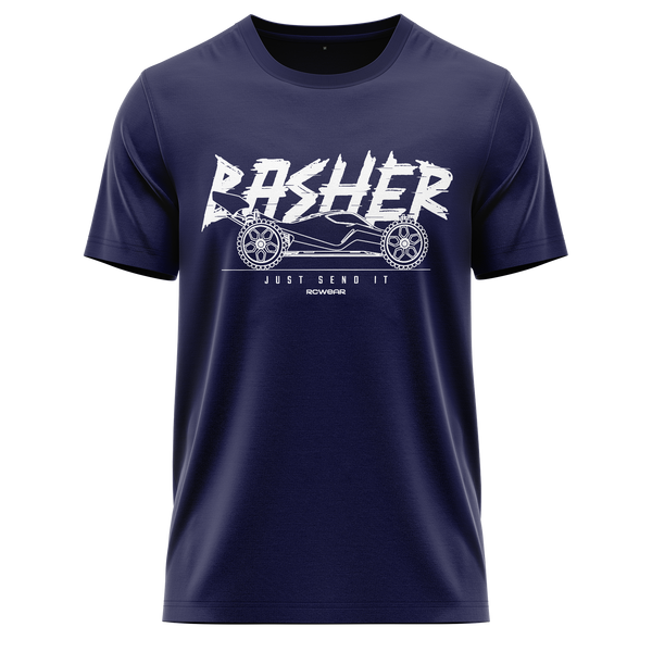 Basher Buggy Glitch BC Shirt Shirt RC-WEAR Navy-White XS