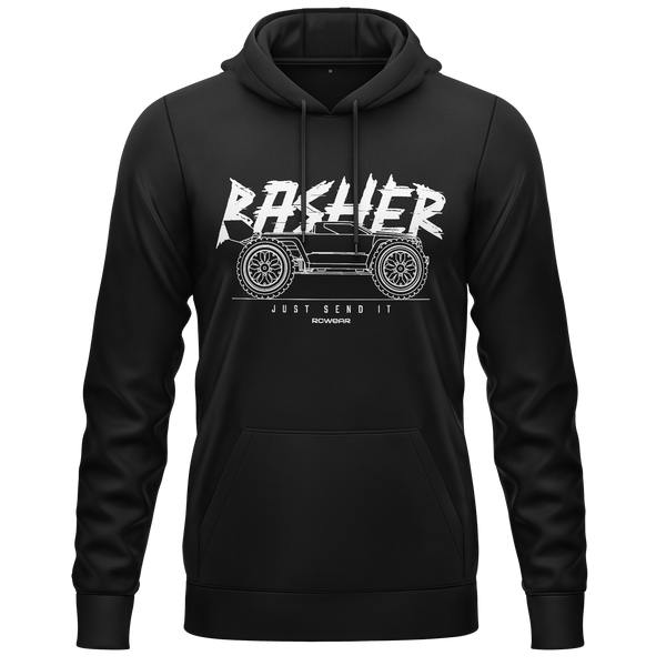 Basher Truck Glitch BC Hoodie Hoodie RC-WEAR Black-White XS