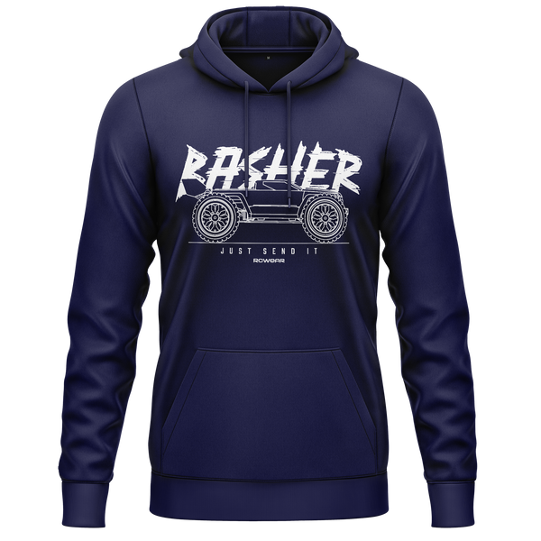 Basher Truck Glitch BC Hoodie Hoodie RC-WEAR Navy-White XS