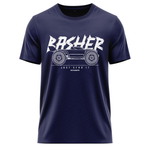 Basher Truck Glitch BC Shirt Shirt RC-WEAR Navy-White XS