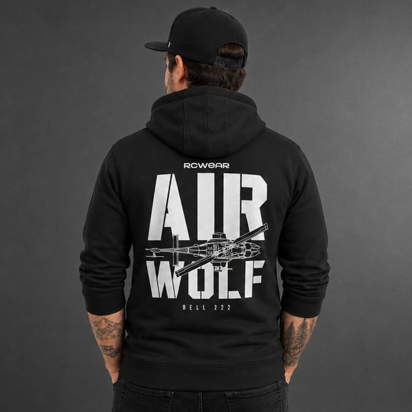 Airwolf Bell 222 Hoodie (B)