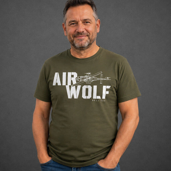 Airwolf Bell 222 Shirt (C) Shirt RC-WEAR
