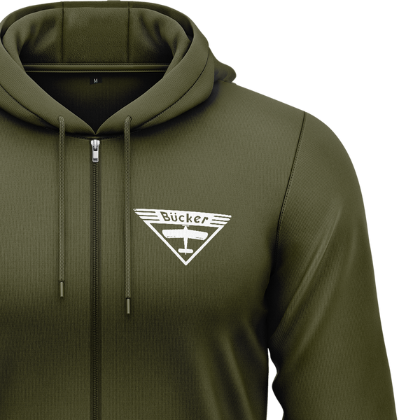 Bücker Logo Zip-Hoodie Zip Hoodie RC-WEAR
