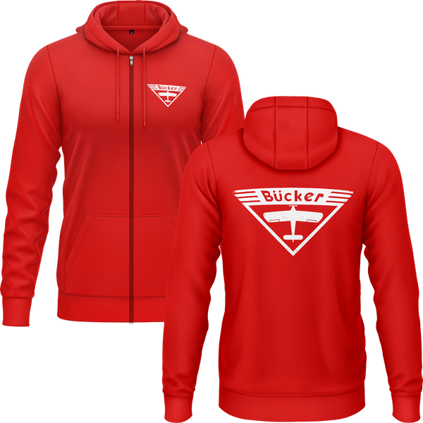 Bücker Logo Zip Hoodie