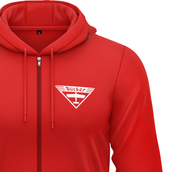 Bücker Logo Zip Hoodie