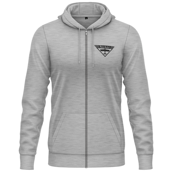 Bücker Logo Zip Hoodie