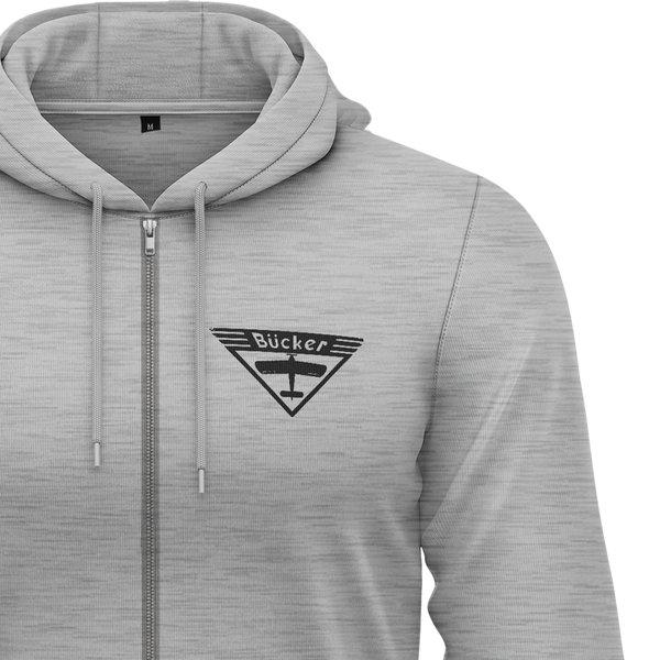 Bücker Logo Zip Hoodie
