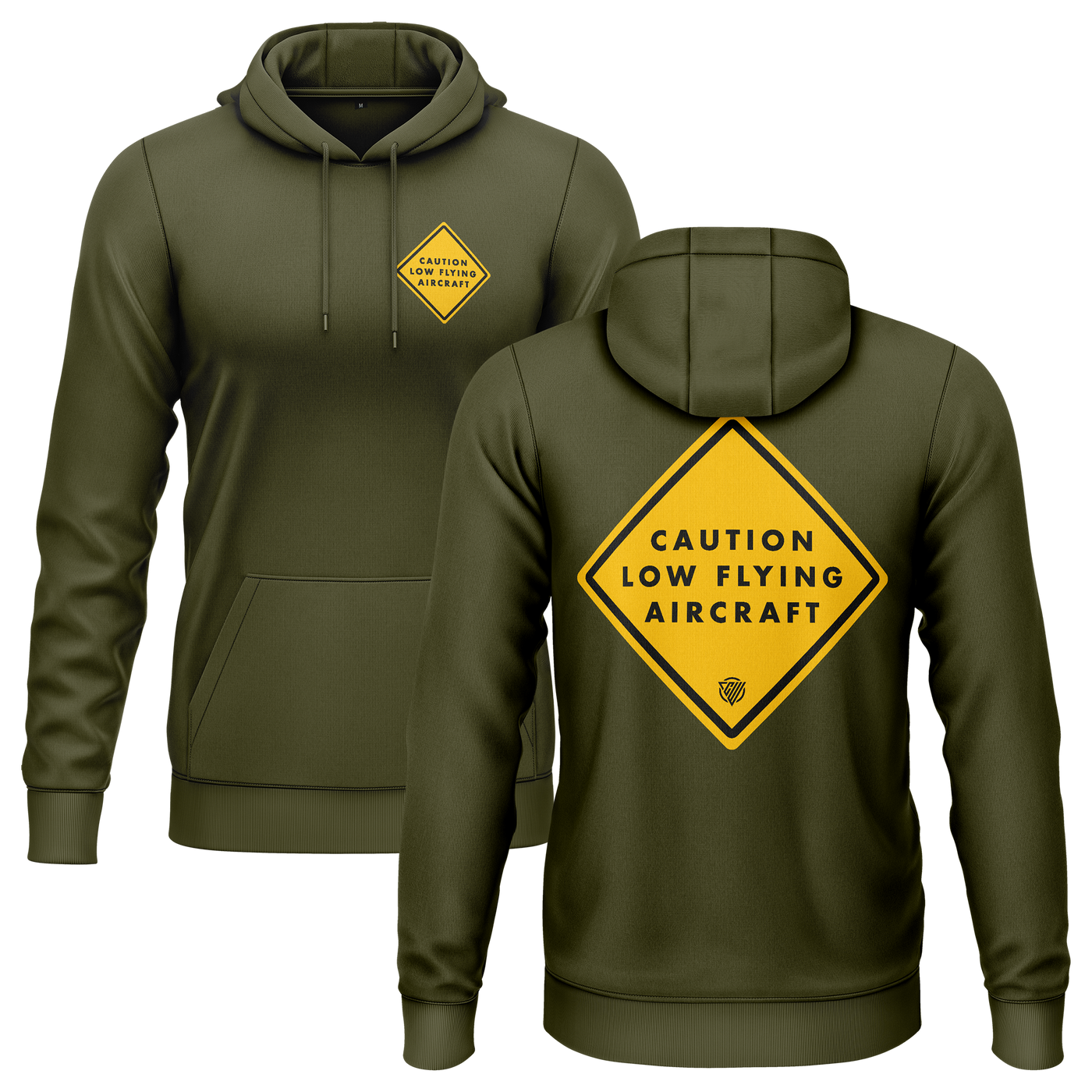 Caution low flying aircraft Hoodie