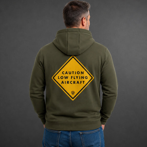 Caution - Low Flying Aircraft Hoodie